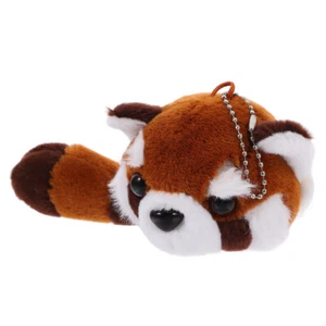 Stuffed Raccoon Pendant Raccoon Plush Doll Hanging Ornament Keychain Ornament - Picture 1 of 12
