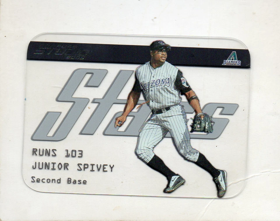 junior spivey arizona diamondbacks 2003 studio stars ss-24 card - Image 1 of 1