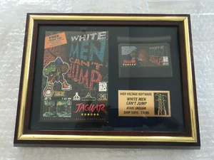 WHITE MEN CAN'T JUMP ATARI JAGUAR UNDER GLASS UNIQUE COPY - Imagen 1 de 8