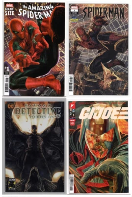 Giant Sized SPIDER-MAN #1 2025 Detective Comics #1000 Bermejo TRADE & MORE Set - Image 1 of 4