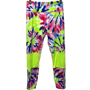 Justice Sport Girls Leggings Size Large, 12-14, Bright Multicolor Tie Dye - Picture 1 of 5