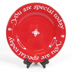 Waechtersbach YOU ARE SPECIAL TODAY Original Red Plate Co. Germany Vintage 1979 - Picture 1 of 6