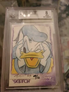 2003 upper deck disney treasures #sc40 YUSUKE UCHINO sketch Art - Picture 1 of 1