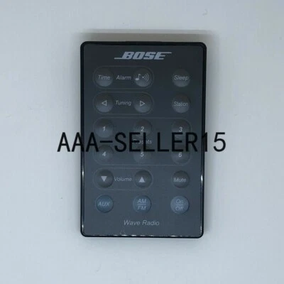 Bose Wave Radio Remote Control for AWR1-1W AWR1-2W AWR113 AWR131 Black - Image 1 of 4