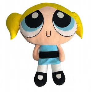 2000 Trendmasters Cartoon Network Powerpuff Girls Bubbles Jumbo 20” Plush - Picture 1 of 4