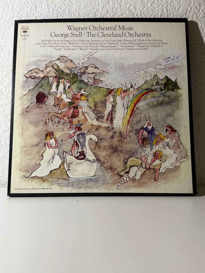 Wagner Orchestral Music 3-LP Set Szell Cleveland Orch. CBS Masterworks VG+ Foto 1 de 4