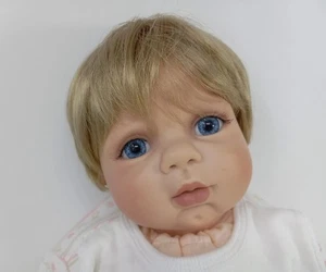 Large V.E. Turner Baby Doll Signed Weighted Floppy Head Outfits No Box Vtg 20" - Picture 1 of 22