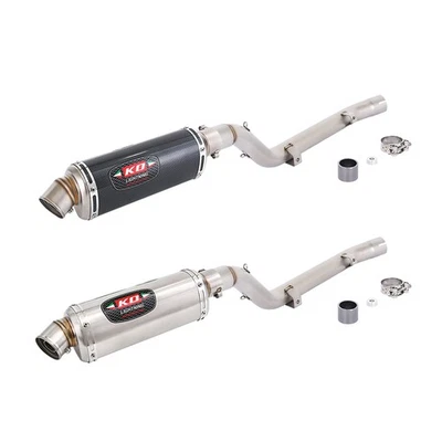 Tubo de enlace de escape medio puntas de silenciador de 2" para Suzuki DRZ 400S 400SM 400E 2000-2024 - Imagen 1 de 4