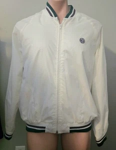 Vintage Wimbledon Tennis Nylon Full Zip Jacket 1980s From Martin Lader Estate - Picture 1 of 11