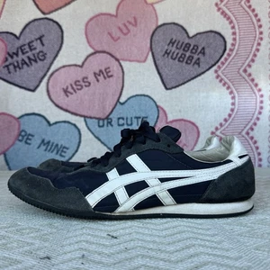 Talla 10 - Zapatillas deportivas Asics Onitsuka Tiger D109L azul marino gamuza para hombre - Imagen 1 de 10