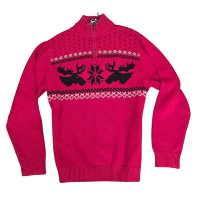 Ralph Lauren Chaps Red Christmas Sweater - Men's XL - Image 1 of 4