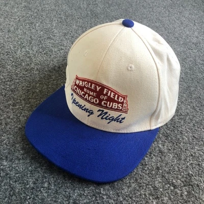 Vintage Chicago Cubs Wrigley Field Opening Night Snapback Hat Cap ComEd MLB VTG - Image 1 of 4