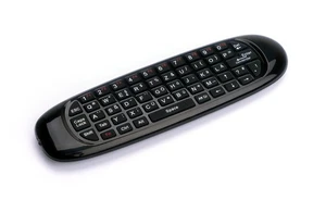Xoro AMW100 Airmouse with QWERTZ Keyboard and Microphone Black - Picture 1 of 5