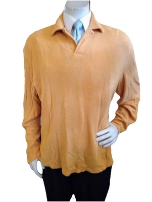 Zegna Sport Men’s M Light Weight Sweatshirt 1/4 Zip Linen Blend - Image 1 of 4