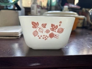 Frigorífico vintage Pyrex rosa grosella espinosa 1/12 taza, - Imagen 1 de 6