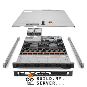 Dell PowerEdge R640 NVMe Server 3.00Ghz 36-Core 192GB RAM 960GB Storage Rails - Picture 1 of 5