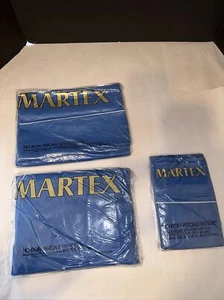 VINTAGE MARTEX TWIN Size Sheet Set & 2 Standard Pillowcases Set - New Old Stock! - Picture 1 of 5