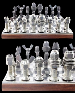  JEU D'ECHECS ARTS INDUSTRIELS 1960 / chess set c. 1960 - Imagen 1 de 13