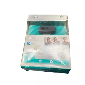 Logitech Webcam C270 3MP HD, 1280x720, Built-in Mic, USB 2.0 - Picture 1 of 2