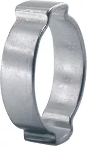Piezas OCS - abrazaderas de 2 orejas Oetiker 101, acero chapado en zinc, tamaño 23 mm, paquete de 10 - Imagen 1 de 1