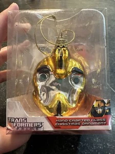 Adorno de vidrio Kurt Adler Transformers Prime Bumblebee, nuevo en caja - Imagen 1 de 8