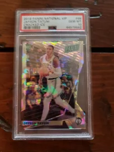 2018 Panini National Convention VIP Jayson Tatum 33/50 PSA 10 Crack ICE low pop - Picture 1 of 2