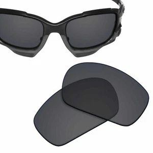 Replacement Lenses for-OAKLEY Jawbone Sunglasses Black UVA&UVB-Polycarbonate - Picture 1 of 5