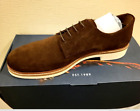 New Joules Derby Shoes Mens Brown Suede Leather Lace Up Smart or Casual UK 10