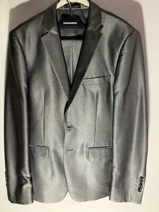 Completo giacca e pantaloni grigio argento - Foto 1 di 7