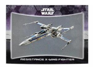 Star Wars The Force Awakens Chrom Schiffe & Fahrzeuge 2 Widerstand X-Wing