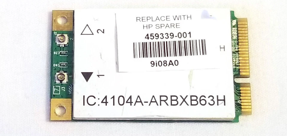 HP Pavilion dv6000 dv9000 Genuine Wireless WiFi Card, model: 459339-001 - Image 1 of 1