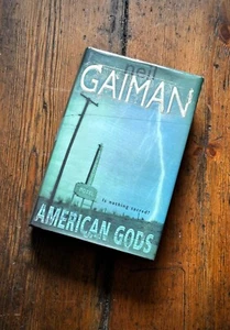 AMERICAN GODS, Neil Gaiman signed 1st edition Hardback - Picture 1 of 4