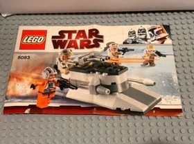 LEGO INSTRUCTIONS 8083 Star Wars Rebel Trooper Battle Pack Manual Booklet Book