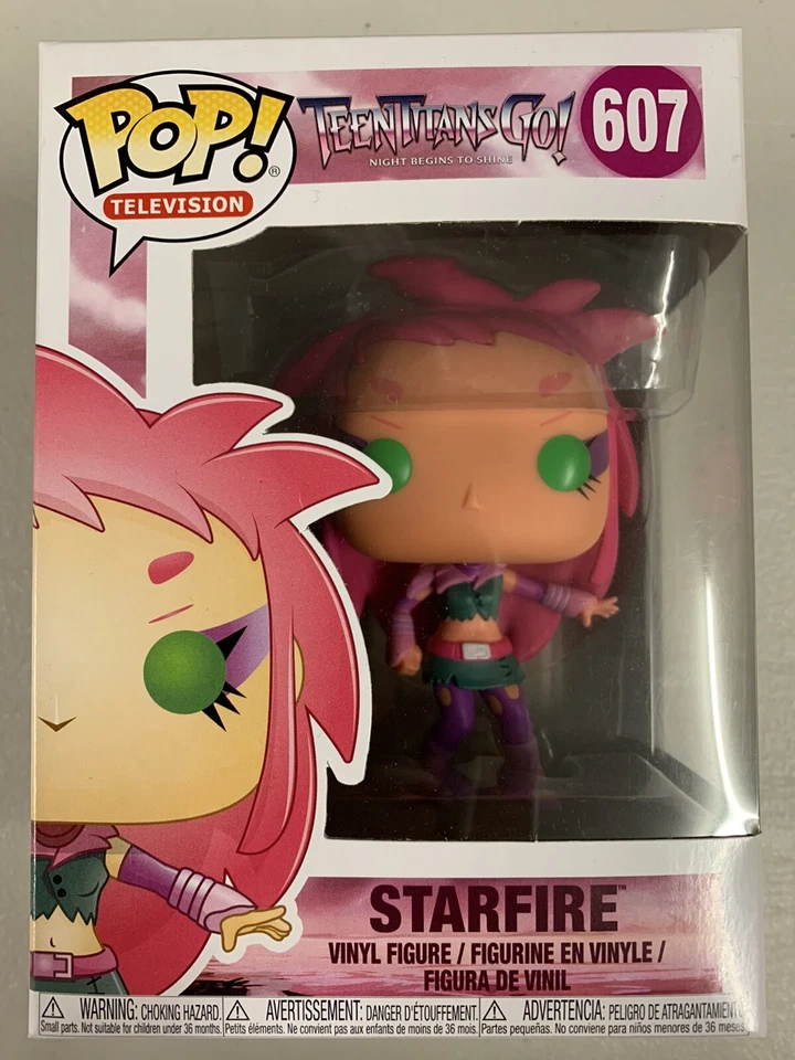 Starfire 607 ~ Teen Titans Go! ~ Vinilo Funko Pop ~ Televisión + PROTECTOR GRATIS Foto 1 de 4