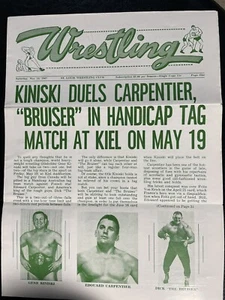 St. Louis Wrestling Programm Mai 1967. - Bild 1 von 5