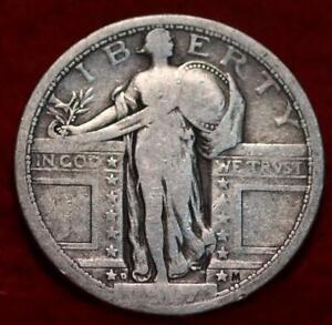 1917-D Denver Mint Silver Standing Liberty Quarter