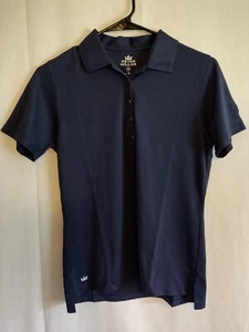 Lot Of 2 Peter Millar Women's Navy Blue Golf Polo Shirt Top - Size M  - Picture 1 of 5
