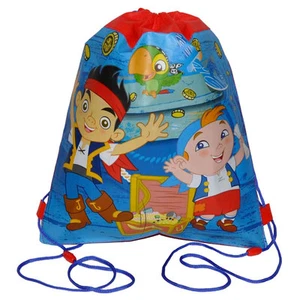 Disney Jake & The Never Land Pirates Sling Bag. LOT 6X Kids Birthday Party Favor - Picture 1 of 2