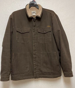 VTG O'Neill Men’s Sherpa Fleece Lined Jacket Sz L EUC - Picture 1 of 11