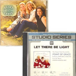 Point of Grace 2 CD Bundle No Changin + Let There Be Light Studio Series 2005-10 - Picture 1 of 5