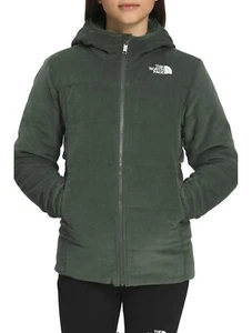 The North Face Kids Mossbud Reversible Water Repellent Hoodie Parka Youth Size L - Picture 1 of 16