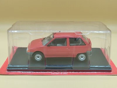 1/24 Citroën AX 10E Berline Rouge 1986 IXO Hachette - Photo 1/4