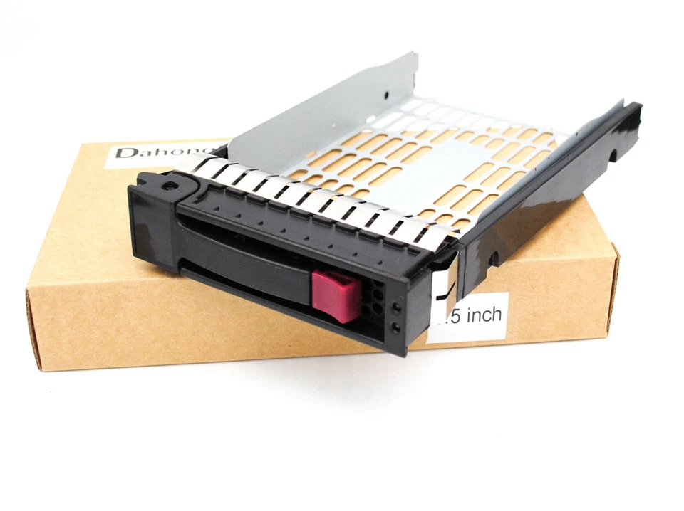  3.5" 373211-001 HOT SWAP SATA SAS CADDY Tray Rahmen for hp ML350 ML370 G6 G7 - Image 1 of 4