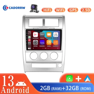 32G CarPlay Android 13 Car Radio Stereo GPS FM For 2008-2012 Jeep Liberty - Picture 1 of 7