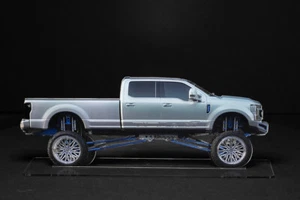 Bigfoot Ford F250 truck / automobile model print - 14" wide on acrylic - Picture 1 of 1