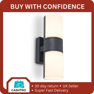 LUTEC Cyra LED Outdoor WallLight | Anthracite | 519810118 - Picture 1 of 3