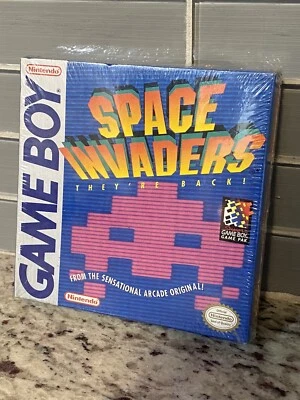Factory Sealed Brand New Nintendo Game Boy Space Invaders First Print - Image 1 of 4