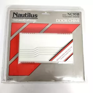 VTG Nautilus Door Bell Chime DIY Wired White Nortek Model NC95B NEW Sealed - Picture 1 of 4