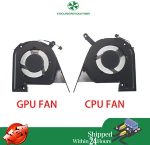 Laptop CPU GPU Cooling Fan For ASUS Vivobook Pro 15X M6501R M6501RM OLED RTX3060 - Picture 1 of 2