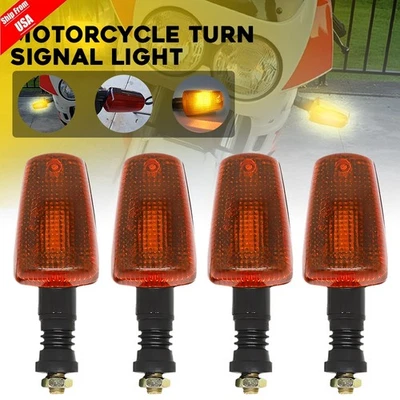 Задние указатели поворота для Yamaha XT350 XT600 XT550 XT250 FZ750 4 шт. - Изображение 1 из 4